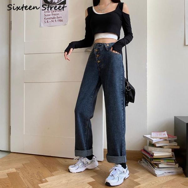 jeans for girls straight spring autumn trousers casual button zipper vintage denim washed korean clothing fashion y2k 2021 women's, Blue
jeans for girls straight spring autumn trousers casual button zipper vintage denim washed korean clothing fashion y2k 2021 women's, Blue