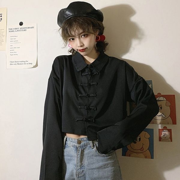 chinese style clothing women hanfu spring retro vintage asymmetric shirt ethnic crop-blouse ladies chinese 10701, Red
chinese style clothing women hanfu spring retro vintage asymmetric shirt ethnic crop-blouse ladies chinese 10701, Red