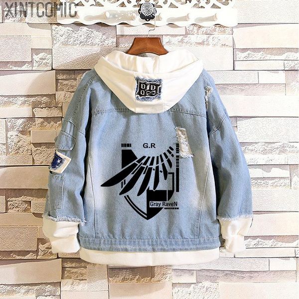 men's hoodies & sweatshirts anime denim jacket autumn and winter jeans men women streetwear coat fake two casual punk sweatshirt hoodie, Black
men's hoodies & sweatshirts anime denim jacket autumn and winter jeans men women streetwear coat fake two casual punk sweatshirt hoodie, Black