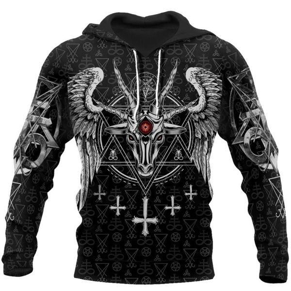 men's hoodies & sweatshirts pentagram 3d print gothic satan men autumn spring brand hooded hoodie hip hop sweatshirt hoody a10, Black
men's hoodies & sweatshirts pentagram 3d print gothic satan men autumn spring brand hooded hoodie hip hop sweatshirt hoody a10, Black
