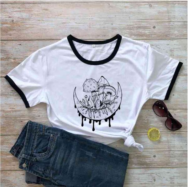 women's t-shirt shirt for women with hoodies and magic crystals on the moon of 90s aesthetic boho witchy hippie women's jersey vin, White
women's t-shirt shirt for women with hoodies and magic crystals on the moon of 90s aesthetic boho witchy hippie women's jersey vin, White
