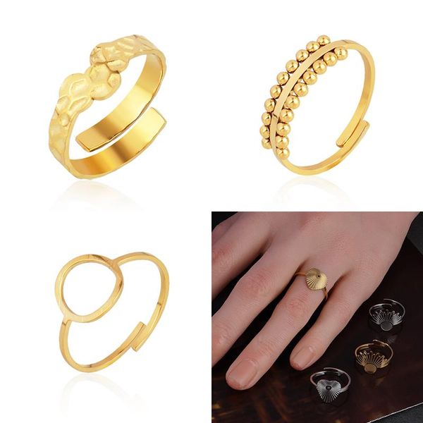 stainless steel ring opening rings geometric for women gold jewelry girls accessories cluster, Golden;silver
stainless steel ring opening rings geometric for women gold jewelry girls accessories cluster, Golden;silver