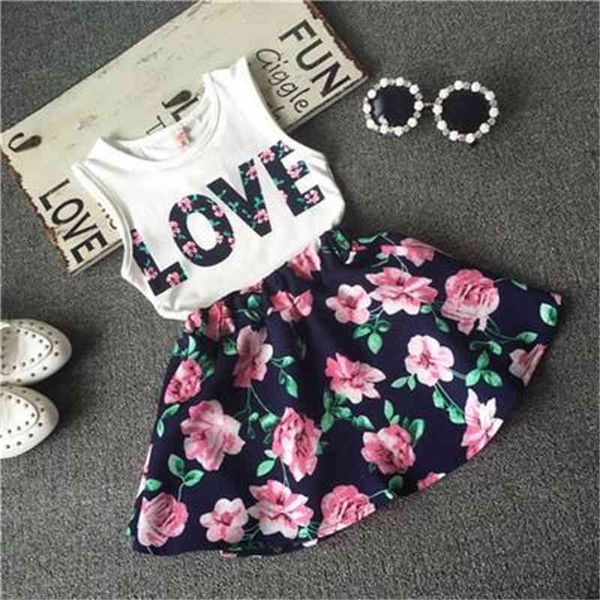 clothing sets children girls casual shirt love tank + flower skirt clothes set summer fashion clothing printed baby suit 8ql4, White
clothing sets children girls casual shirt love tank + flower skirt clothes set summer fashion clothing printed baby suit 8ql4, White