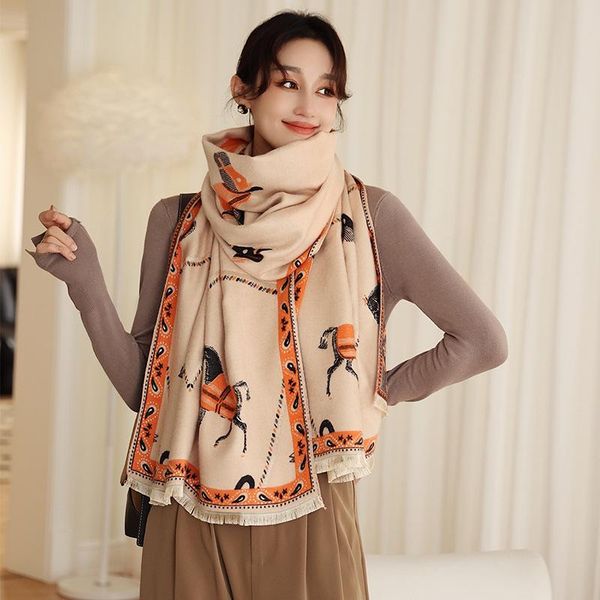 scarves imitate cashmere long scarf women fashion horse shawl stole hijab winter thick kerchief bandana 185*65cm, Blue;gray
scarves imitate cashmere long scarf women fashion horse shawl stole hijab winter thick kerchief bandana 185*65cm, Blue;gray