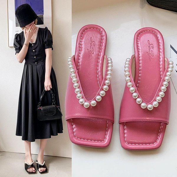 sandals summer women's fashion non-slip square toe flat heel party breathable comfortable casual brand outdoor beach shoes, Black
sandals summer women's fashion non-slip square toe flat heel party breathable comfortable casual brand outdoor beach shoes, Black