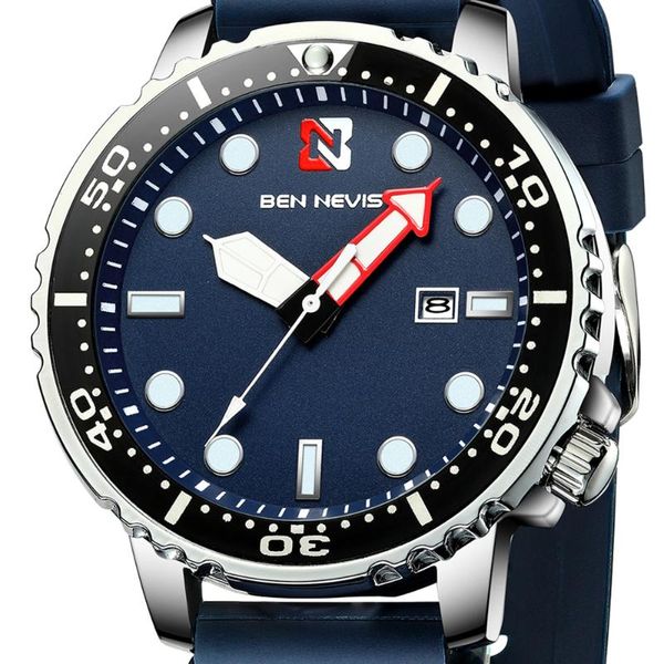 wristwatches ben nevis fashion quartz men watch military silicone rubber strap waterproof sports for man relogios masculino a5, Slivery;brown
wristwatches ben nevis fashion quartz men watch military silicone rubber strap waterproof sports for man relogios masculino a5, Slivery;brown
