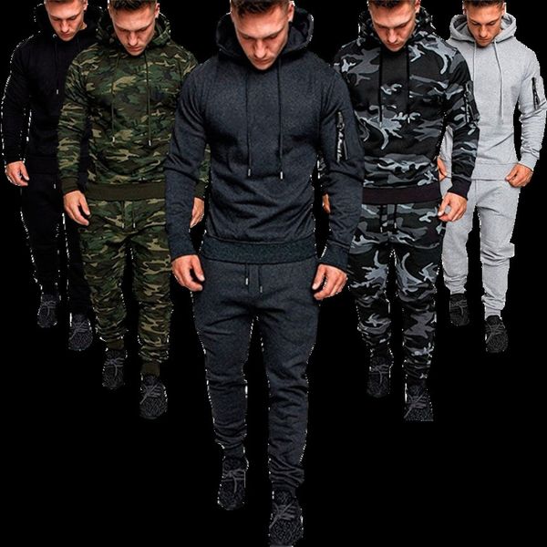 men's military camouflage sportswear, hoodie suit tactical et , autumn and winter, 2 piec, Gray
men's military camouflage sportswear, hoodie suit tactical et , autumn and winter, 2 piec, Gray
