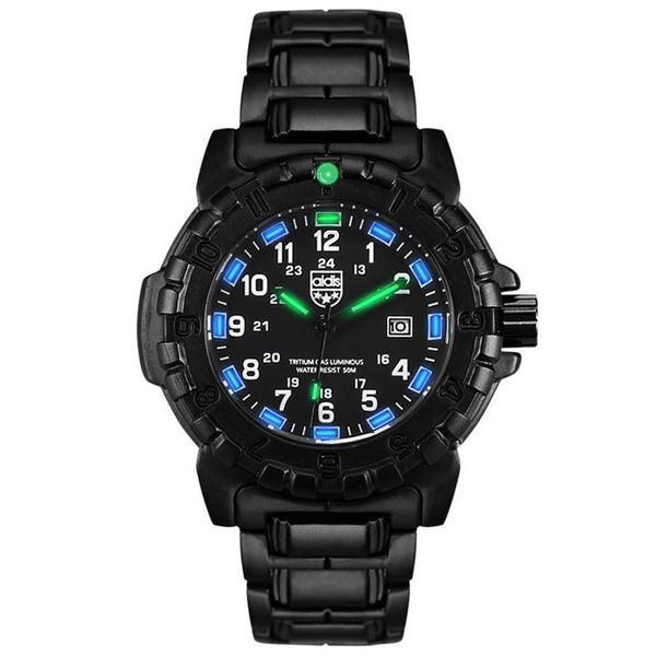 Addies Tritium Gas Luminous Male Watch Outdoor Sports More Function Waterproof Men Shi Ying Creative Watches Wristwatches, Slivery;brown
Addies Tritium Gas Luminous Male Watch Outdoor Sports More Function Waterproof Men Shi Ying Creative Watches Wristwatches, Slivery;brown