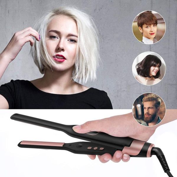 electric hair brushes mini negative ionhair straightener portable iron for short pencil curler thinnest plate beard flat
electric hair brushes mini negative ionhair straightener portable iron for short pencil curler thinnest plate beard flat