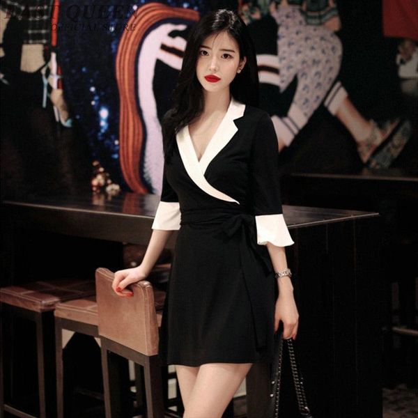 casual dresses dinner for women business office black dress with white collar ff1086, Black;gray
casual dresses dinner for women business office black dress with white collar ff1086, Black;gray