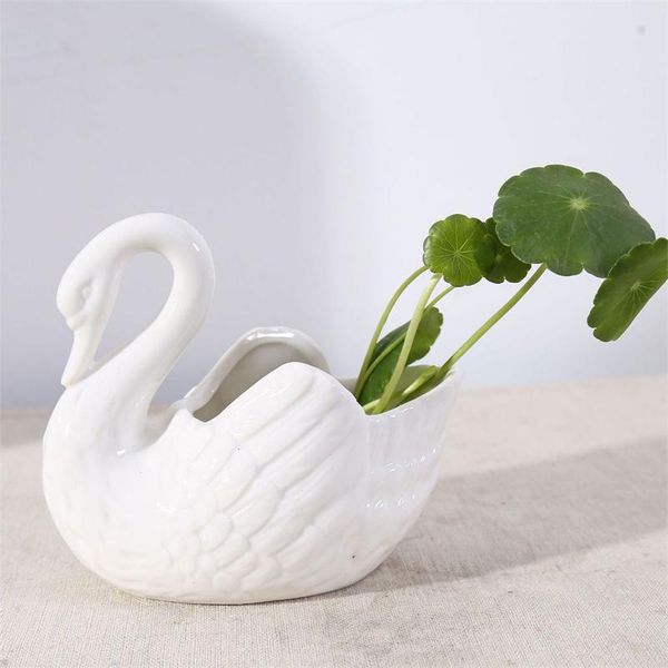 planters & pots 2021 cute ceramic animal shape succulent pot mini flower for home / garden white
planters & pots 2021 cute ceramic animal shape succulent pot mini flower for home / garden white