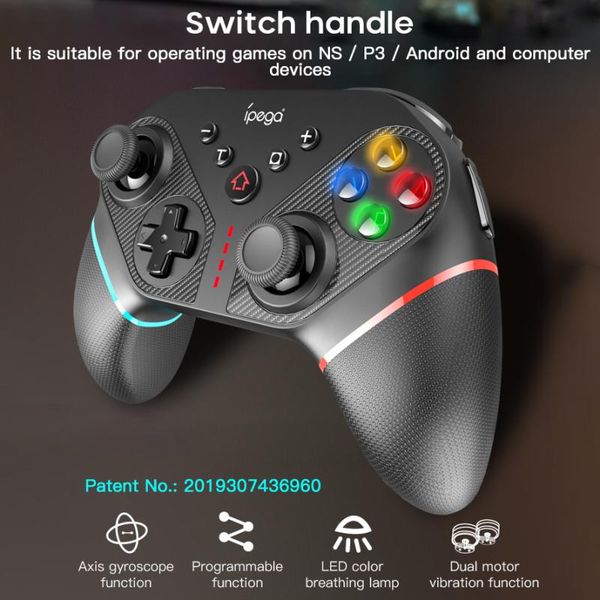 ergonomic bluetooth gamepad for n-switch console wireless video game usb joystick switch pro controller with vibration controllers & joystic
ergonomic bluetooth gamepad for n-switch console wireless video game usb joystick switch pro controller with vibration controllers & joystic