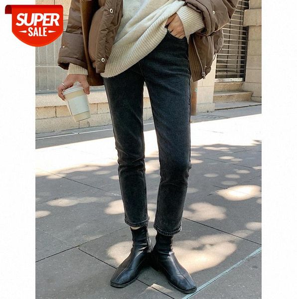 tg smoky gray high-waisted jeans women's slim-fit small feet fleece straight-leg cropped trousers 13036 #m63g, Black;gray
tg smoky gray high-waisted jeans women's slim-fit small feet fleece straight-leg cropped trousers 13036 #m63g, Black;gray