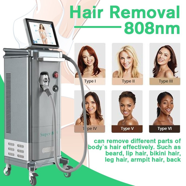 2022 new 600w super 808 light sheer diode laser hair removal system 808nm 808 machine, Black
2022 new 600w super 808 light sheer diode laser hair removal system 808nm 808 machine, Black