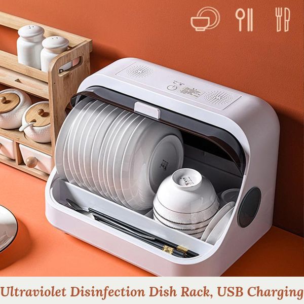 kitchen storage & organization single layer dish rack uv disinfection organizer drainer drying plate shelf knife fork container accessorie
kitchen storage & organization single layer dish rack uv disinfection organizer drainer drying plate shelf knife fork container accessorie