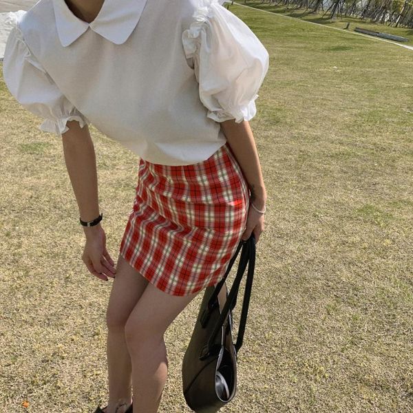 skirts plaid polyester skirt high waist vintage korean style spring wrap hip slim summer spodnica damska womens clothes de50bsq, Black
skirts plaid polyester skirt high waist vintage korean style spring wrap hip slim summer spodnica damska womens clothes de50bsq, Black