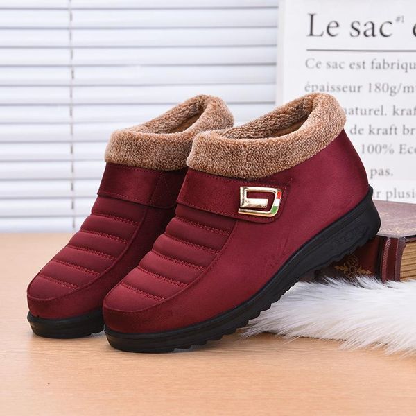 boots winter cloth shoes women's high-non-slip thick-soled elderly warm cotton mom style 36-41, Black
boots winter cloth shoes women's high-non-slip thick-soled elderly warm cotton mom style 36-41, Black
