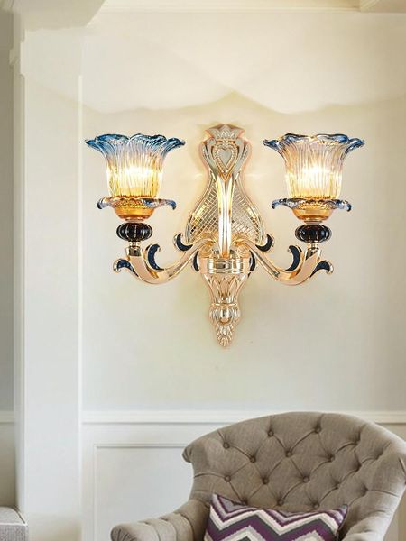 wall lamp european living room luxury background creative ceramic french bedroom bedside aisle
wall lamp european living room luxury background creative ceramic french bedroom bedside aisle