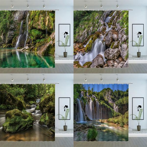 shower curtains waterfall scenery primeval forest plant tree natural landscape bathroom decor polyester cloth hanging curtain
shower curtains waterfall scenery primeval forest plant tree natural landscape bathroom decor polyester cloth hanging curtain