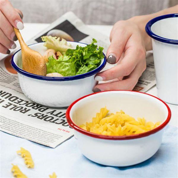 bowls japanese ceramic red and blue edge enamel bowl household large rice creative soup noodle dessert kitchen tableware
bowls japanese ceramic red and blue edge enamel bowl household large rice creative soup noodle dessert kitchen tableware