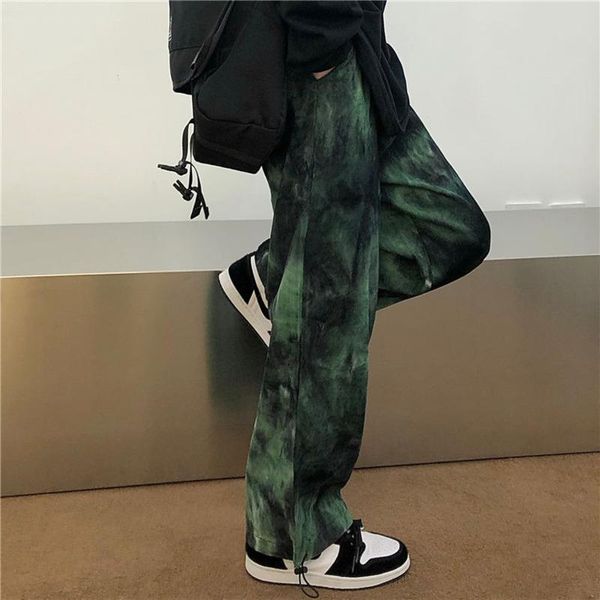 men's pants hip hop tie dye fashion casual retro corduroy men streetwear korean loose straight wide legs mens m-2xl, Black
men's pants hip hop tie dye fashion casual retro corduroy men streetwear korean loose straight wide legs mens m-2xl, Black
