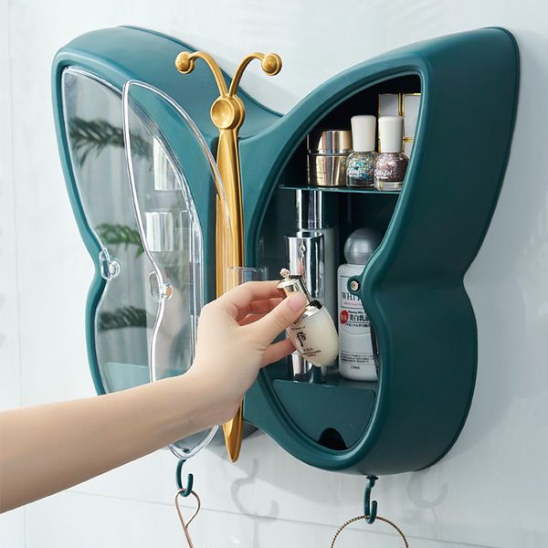 butterfly shape wall-mounted makeup organizer punch- capacity jewelry cosmetic storage box women skin care beauty shelf
butterfly shape wall-mounted makeup organizer punch- capacity jewelry cosmetic storage box women skin care beauty shelf