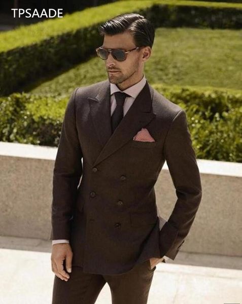 men's suits & blazers 2021 double breasted brown wedding 2 pieces mens slim fit (jacket+pants) groom tuxedos groomsman business suit, White;black
men's suits & blazers 2021 double breasted brown wedding 2 pieces mens slim fit (jacket+pants) groom tuxedos groomsman business suit, White;black