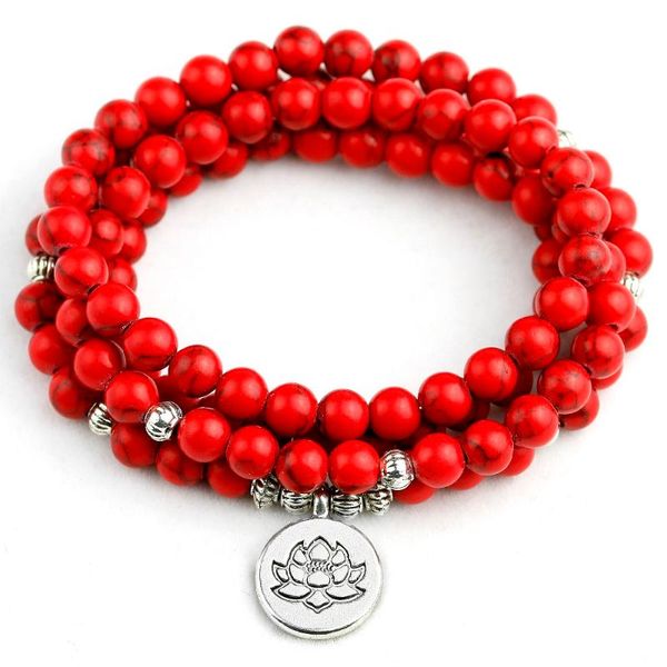beaded, strands woman mala necklace & bracelets red howlite stone 6mm beaded yoga bracelet buddha lotus 108 beads jewelry, Black
beaded, strands woman mala necklace & bracelets red howlite stone 6mm beaded yoga bracelet buddha lotus 108 beads jewelry, Black