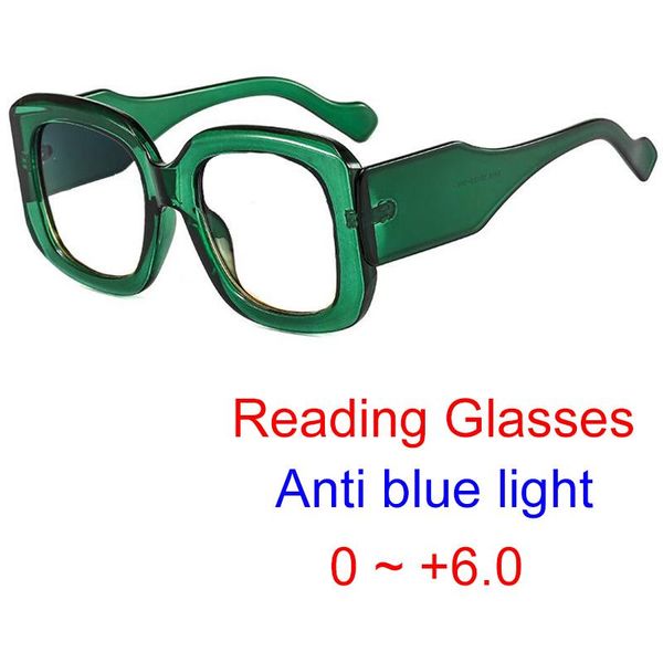 sunglasses anti blue light oversized reading glasses retro green big frame eyeglasses elegant optical for women presbyopia eyewear, White;black
sunglasses anti blue light oversized reading glasses retro green big frame eyeglasses elegant optical for women presbyopia eyewear, White;black
