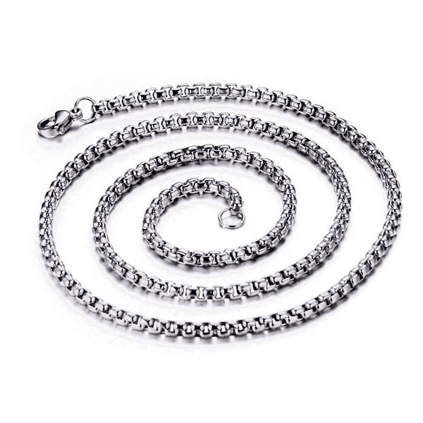 pendant necklaces 3mm square pearl chain 60cm necklace gold/black/silver color link men's boy's gift
pendant necklaces 3mm square pearl chain 60cm necklace gold/black/silver color link men's boy's gift