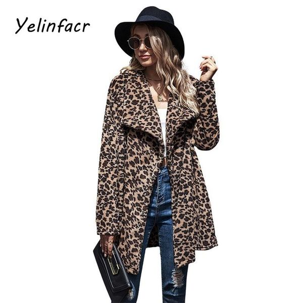 vintage women long sleeve woolen coats fashion ladies leopard faux fur coat female streetwear elegant girls oversize jacket chic women', Black
vintage women long sleeve woolen coats fashion ladies leopard faux fur coat female streetwear elegant girls oversize jacket chic women', Black