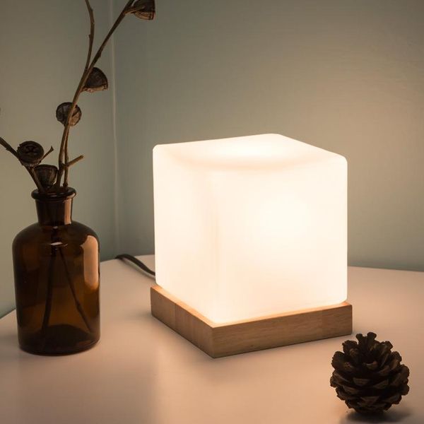 table lamps led quad glass lamp bedroom bedside light ice living room lighting restaurant cafe decorative luminaria 
table lamps led quad glass lamp bedroom bedside light ice living room lighting restaurant cafe decorative luminaria