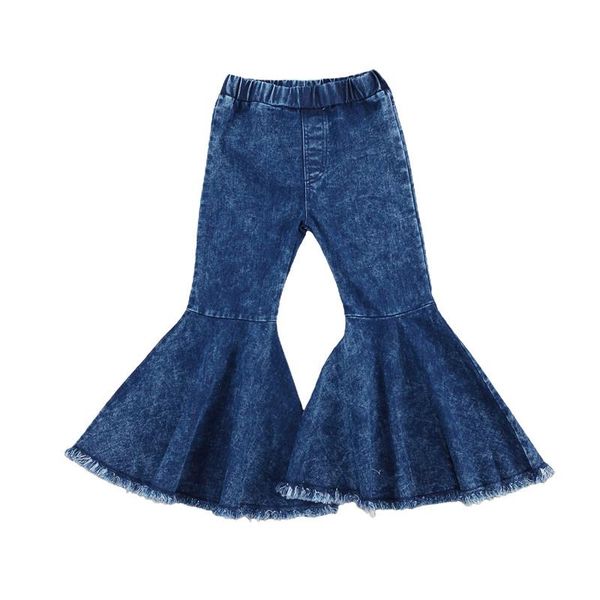 2-7y toddler baby girl flare trousers jeans blue bell bottoms elastic high waist denim pants spring fall outfit
2-7y toddler baby girl flare trousers jeans blue bell bottoms elastic high waist denim pants spring fall outfit