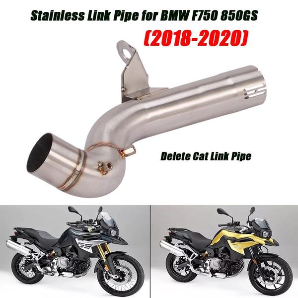 for f750 f850gs 2021 motorcycle link pipe stainless steel escape delete cat connect 51mm header exhaust system
for f750 f850gs 2021 motorcycle link pipe stainless steel escape delete cat connect 51mm header exhaust system