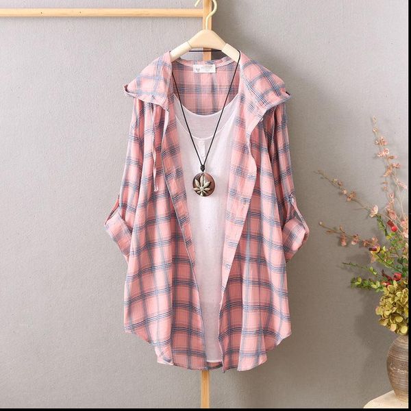 womens blouses women brand excellent quality flannel plaid shirt casual long sleeve lady clothes t254, White
womens blouses women brand excellent quality flannel plaid shirt casual long sleeve lady clothes t254, White