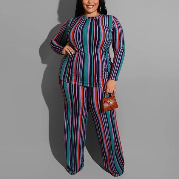 women's tracksuits 4xl 5xl plus size sets for women striped printed blouse & pants long spring autumn fashion loose two pieces matching, Gray
women's tracksuits 4xl 5xl plus size sets for women striped printed blouse & pants long spring autumn fashion loose two pieces matching, Gray