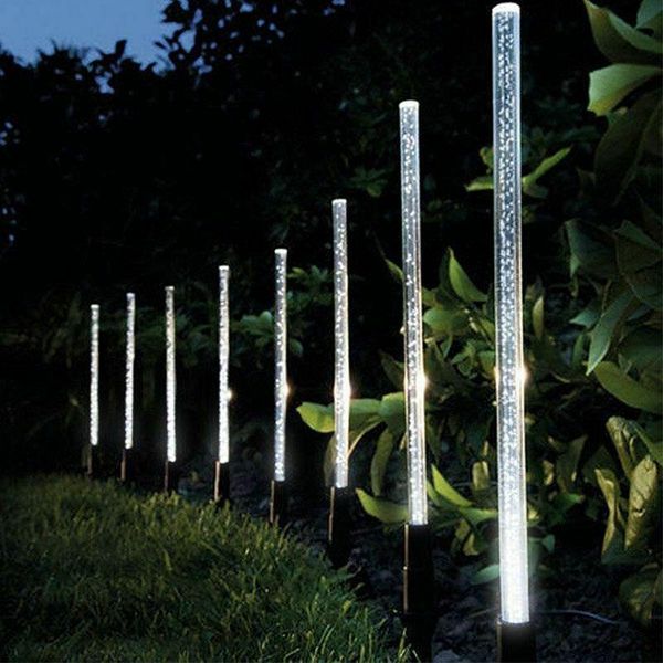 solar lamps 8pcs/set power tube lights acrylic bubble pathway lawn landscape decoration garden stick stake light lamp set
solar lamps 8pcs/set power tube lights acrylic bubble pathway lawn landscape decoration garden stick stake light lamp set