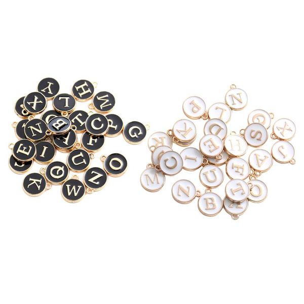 charms 26pcs double-sided round alloy letter enamel alphabet initial pendants for diy jewelry making findings, Bronze;silver
charms 26pcs double-sided round alloy letter enamel alphabet initial pendants for diy jewelry making findings, Bronze;silver