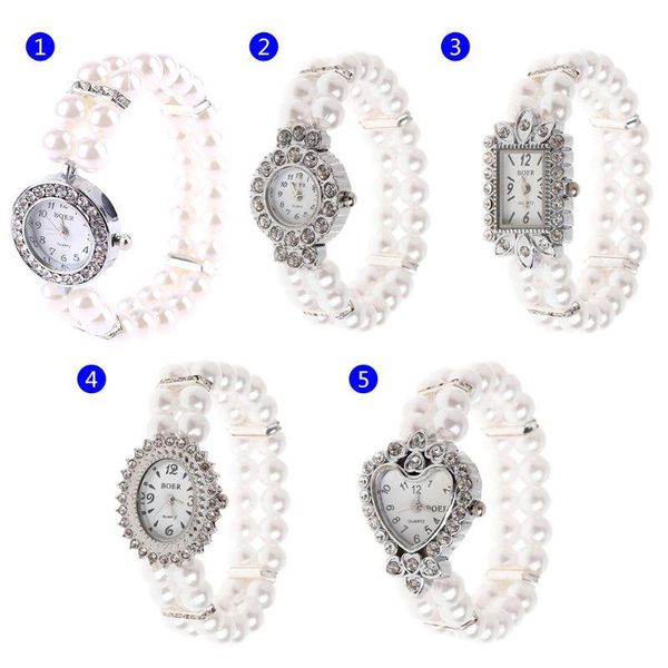 beaded, strands women watch simulated pearl rhinestone luxury fashion elegant wrist band bracelet jewelry gifts lady elastic drop, Black
beaded, strands women watch simulated pearl rhinestone luxury fashion elegant wrist band bracelet jewelry gifts lady elastic drop, Black