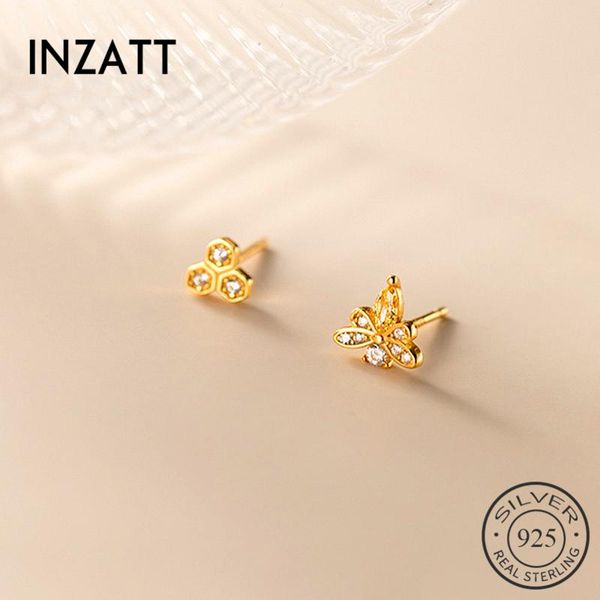 stud inzareal 925 sterling silver zircon asymmetry earrings for fashion women party punk fine jewelry minimalist accessories, Golden;silver
stud inzareal 925 sterling silver zircon asymmetry earrings for fashion women party punk fine jewelry minimalist accessories, Golden;silver