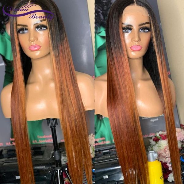 1b/30 colored glueless 13x4 lace front wigs straight ombre hair 180% pre plucked brazilian remy human for women, Black;brown
1b/30 colored glueless 13x4 lace front wigs straight ombre hair 180% pre plucked brazilian remy human for women, Black;brown
