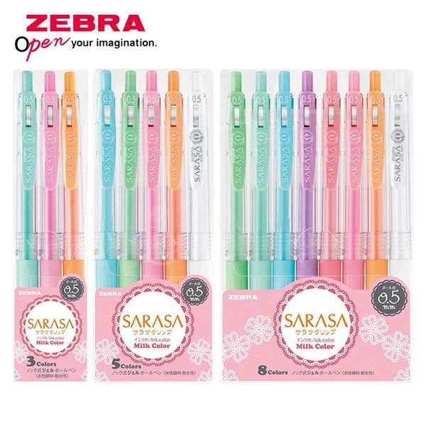 japanese zebra jj15- milk color press gel pen 0.5mm pastel series creative signature 3/5/8pcs set pens
japanese zebra jj15- milk color press gel pen 0.5mm pastel series creative signature 3/5/8pcs set pens