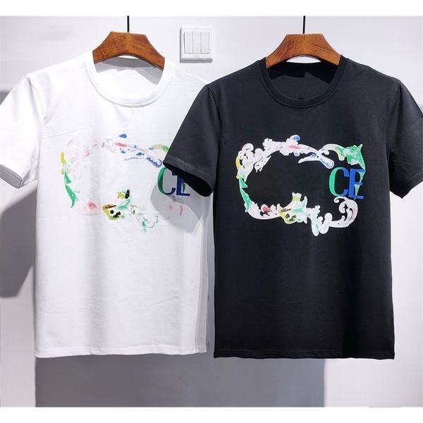 summer designer new trendy brand men's t-shirt pure cotton short-sleeved fashion all-match2o, White;black
summer designer new trendy brand men's t-shirt pure cotton short-sleeved fashion all-match2o, White;black