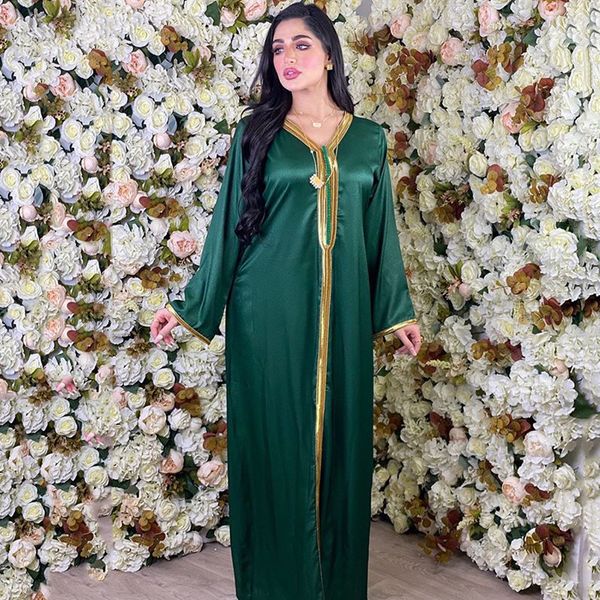 2021islamic clothing gold ribbon patchwork abayas for women caftan marocain muslim fashion long dresses evening gowns ramadan, Red
2021islamic clothing gold ribbon patchwork abayas for women caftan marocain muslim fashion long dresses evening gowns ramadan, Red