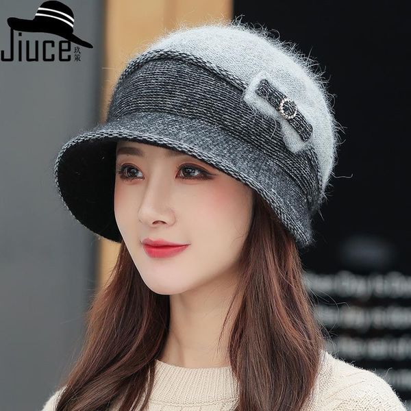beanie/skull caps winter hats for women fashion personality knitted ear cup hat autumn keep warm female festivals birthday party gift, Blue;gray
beanie/skull caps winter hats for women fashion personality knitted ear cup hat autumn keep warm female festivals birthday party gift, Blue;gray