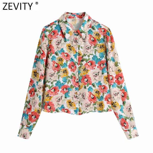 zevity women sweet colorful floral print casual single breasted shirt female long sleeve blouse roupas chic chemise ls9116 210419, White
zevity women sweet colorful floral print casual single breasted shirt female long sleeve blouse roupas chic chemise ls9116 210419, White