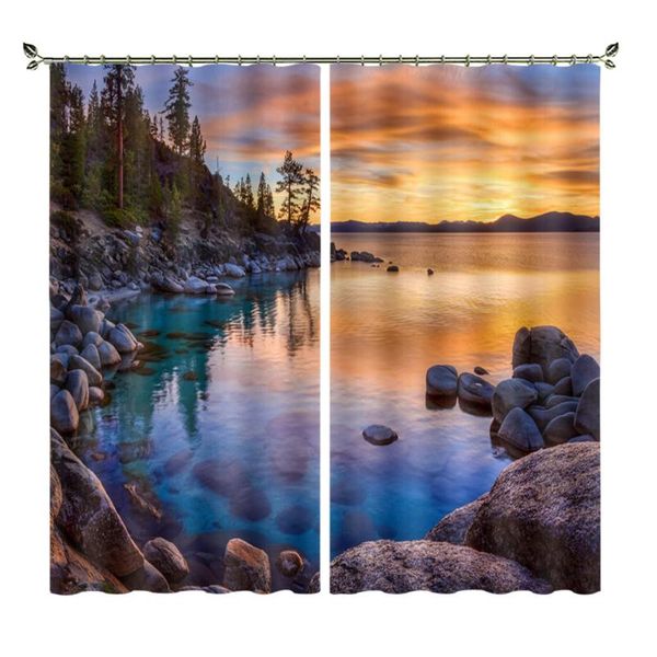 curtain & drapes orange sunset stone lake landscape po personality customization living room bedroom black silk material theme
curtain & drapes orange sunset stone lake landscape po personality customization living room bedroom black silk material theme