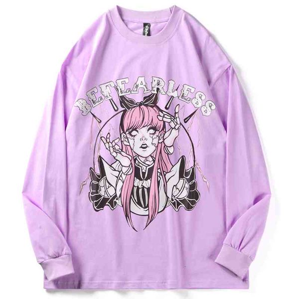men's hoodies & sweatshirts harajuku streetwear anime tshirt men cartoon print tees hip hop long sleeve t shirts japanese fashion cott, Black
men's hoodies & sweatshirts harajuku streetwear anime tshirt men cartoon print tees hip hop long sleeve t shirts japanese fashion cott, Black