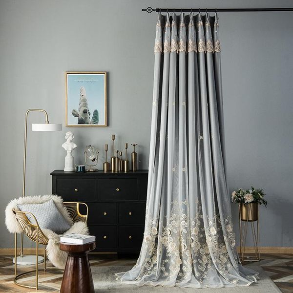 curtain & drapes european luxury curtains for living room bedroom 2 layer velvet tulle embroidery sheer window treatment decor
curtain & drapes european luxury curtains for living room bedroom 2 layer velvet tulle embroidery sheer window treatment decor