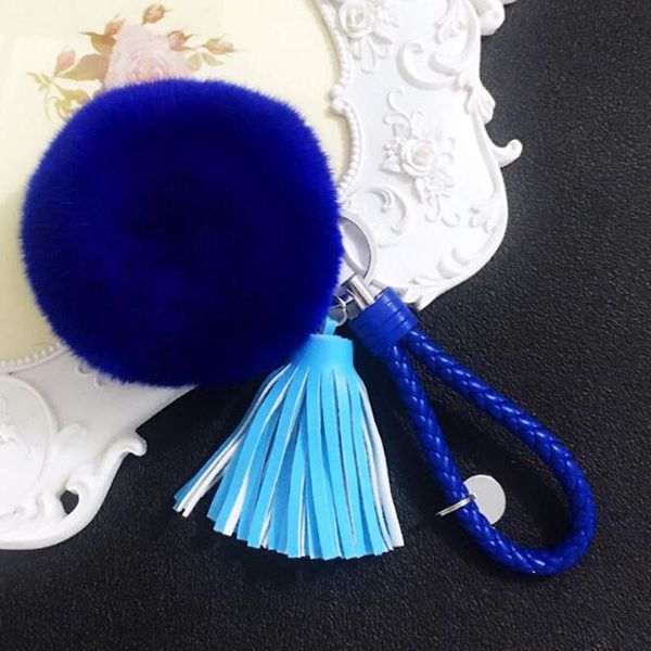 keychains trendy multicolor hair ball pompom tassel pendant key chains for lady handbag car ring decoration accessories, Silver
keychains trendy multicolor hair ball pompom tassel pendant key chains for lady handbag car ring decoration accessories, Silver